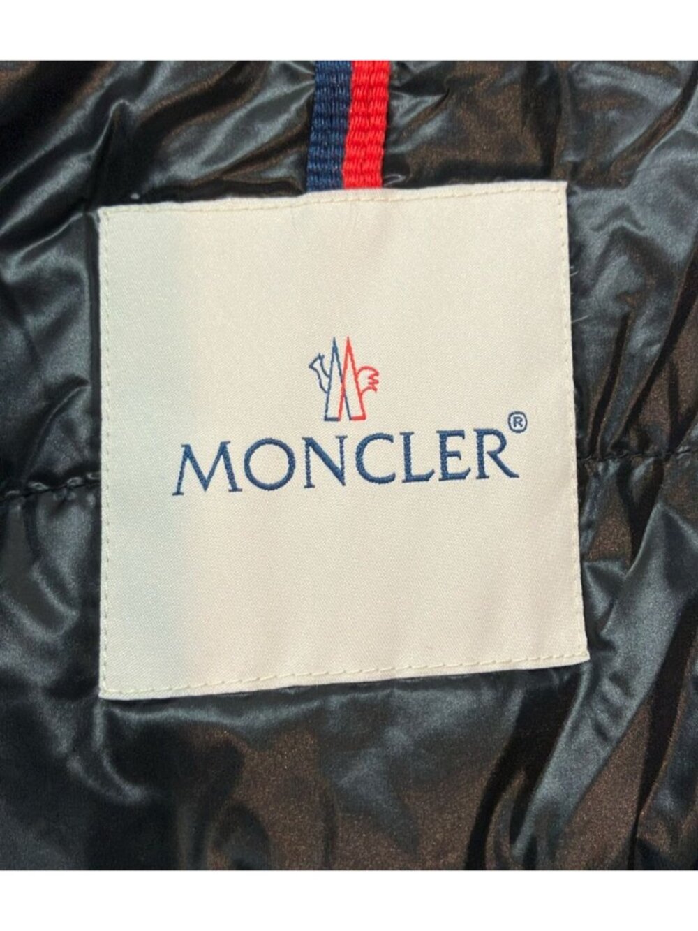 Moncler Down Coat Tamarissiere Belt Hooded Snap Button 0 - Picture 3 of 10